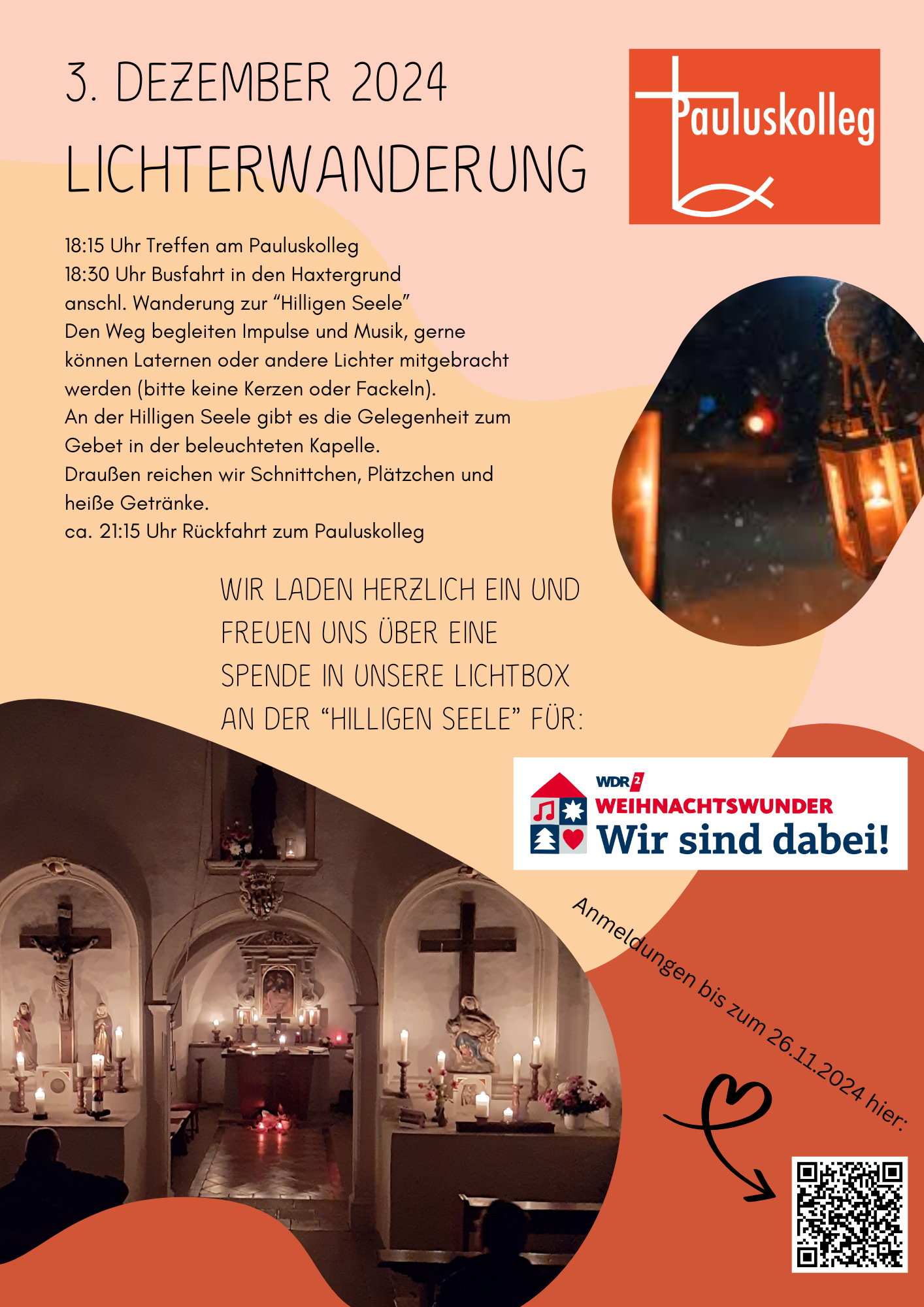 Flyer Lichterwanderung